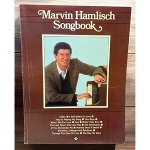 Marvin Hamlisch Songbook Piano & Vocal Sheet Music 14 Theme Songs